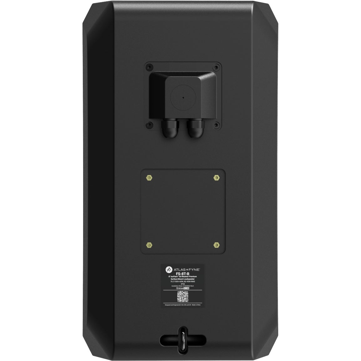 208174_AtlasIED-FS-Series-8_-IsoFlare-Point-Source-Surface-Mount-Speaker-_-Black_ALT06sqr