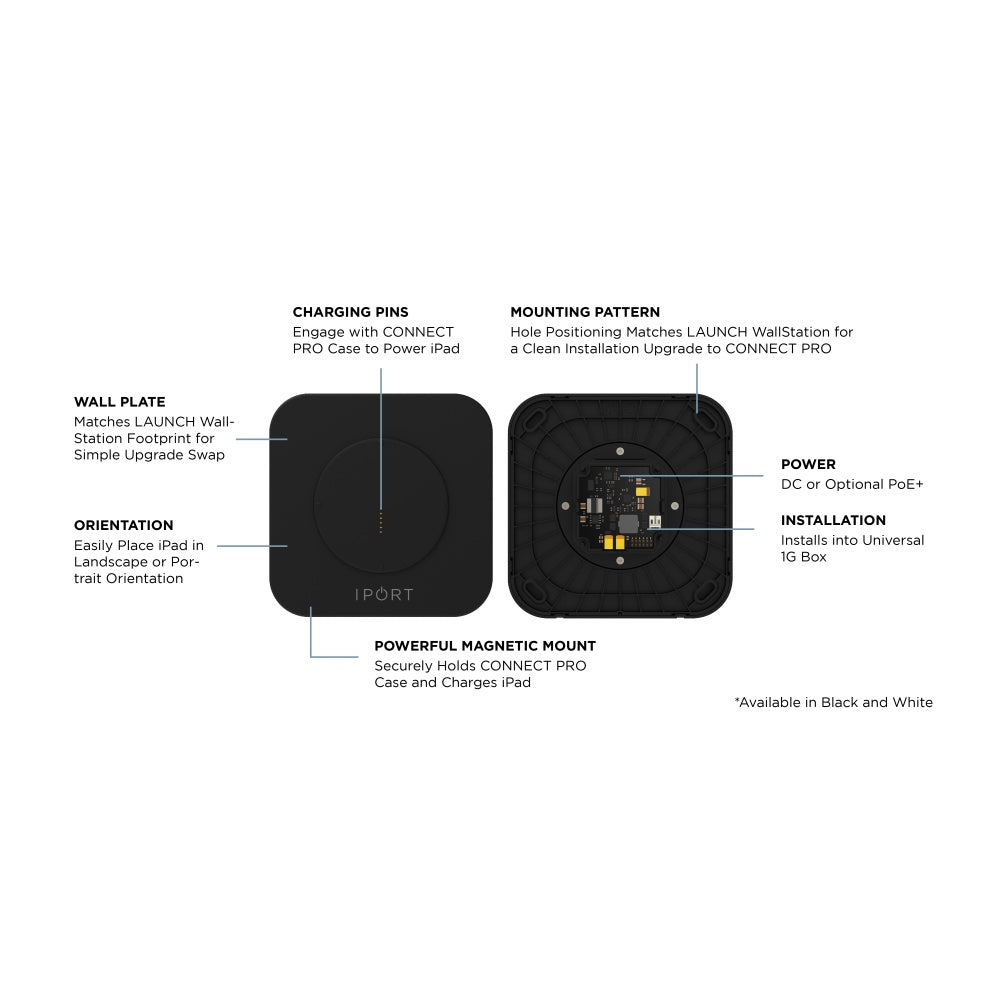 208494_IPORT-CONNECT-PRO-WallStation-iPad-Magnetic-Mounting-Station-Black_ALT10sqr