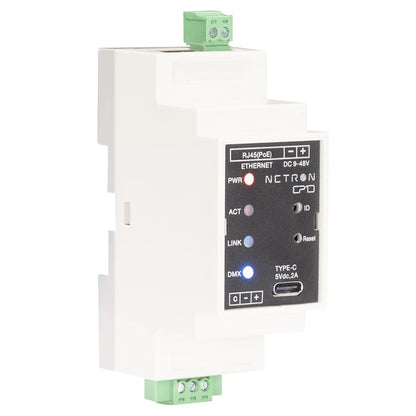 208967_Elation-NRE136-Single-Port-sACN-Art-Net-Node-With-DIN-Rail-Mount_ALT01sqr