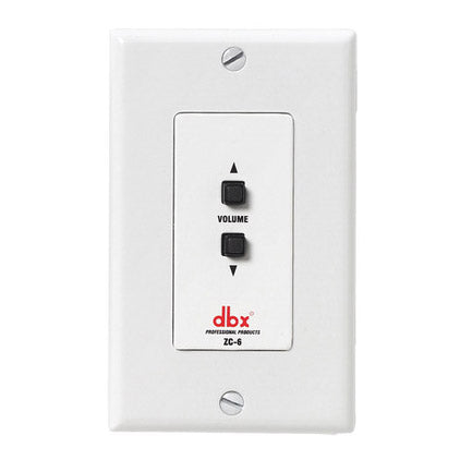 dbx ZC-6 Wall-Mounted Zone Controller