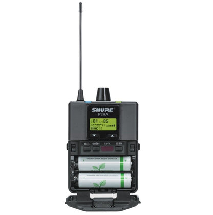 Shure P3RA Wireless Bodypack Receiver interior