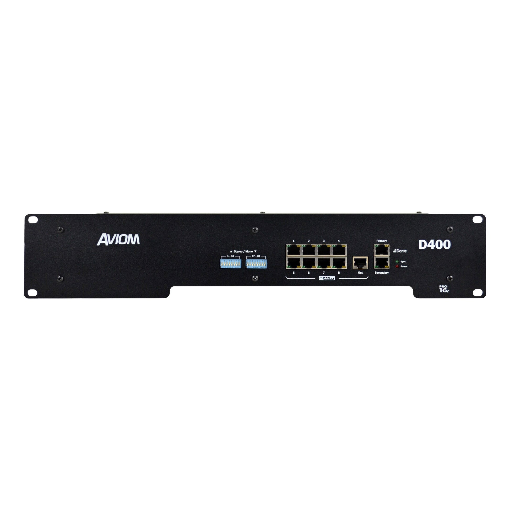 Aviom D400-Dante A-Net Distributor
