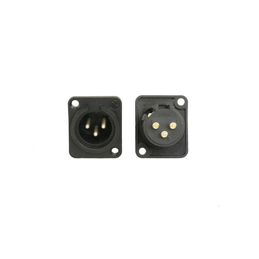 Ace Backstage C-15101 Male XLR 3-Pole Solder Cable Connector