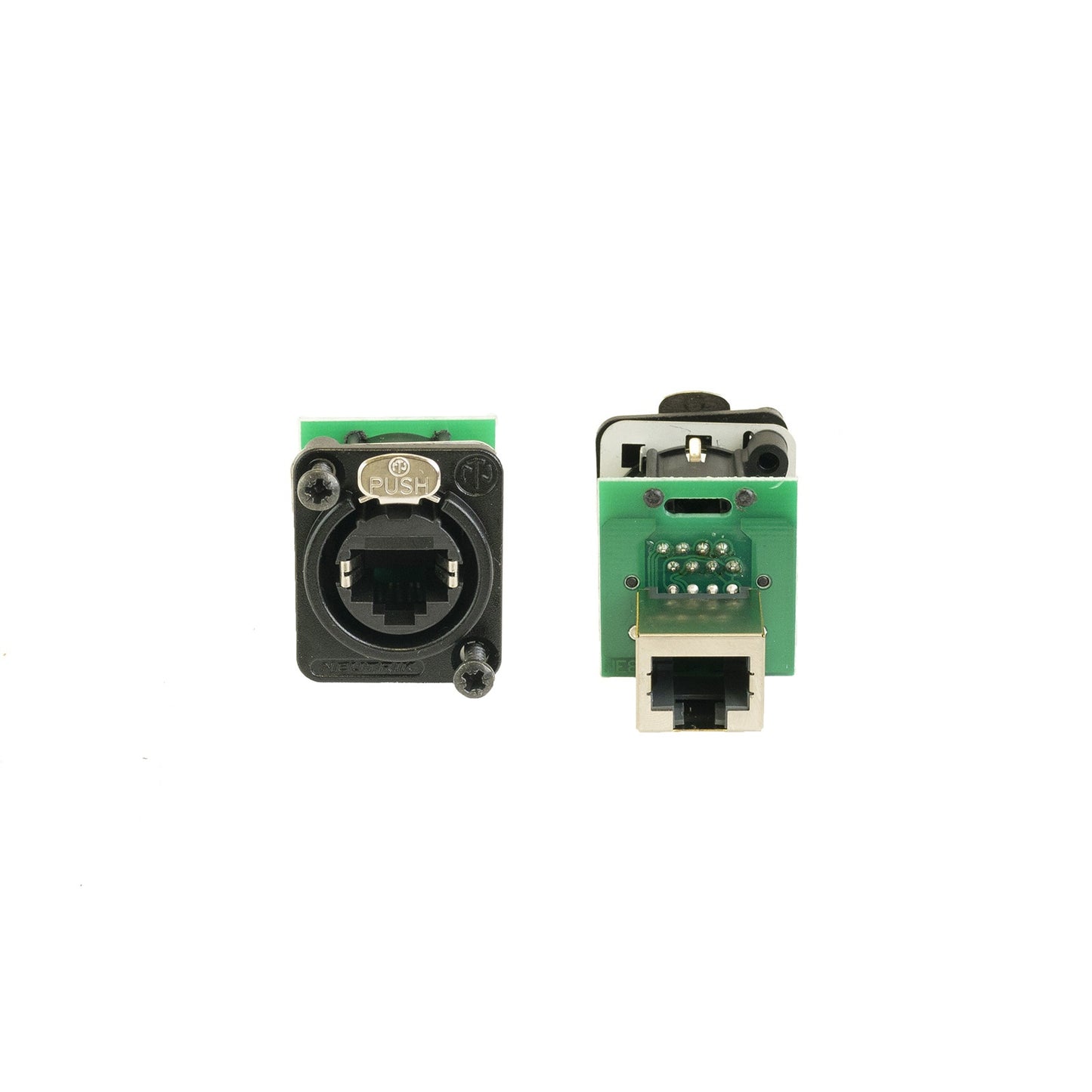 Ace Backstage C-15133 RJ45 EtherCON CAT5e Feed-Thru Panel Connector