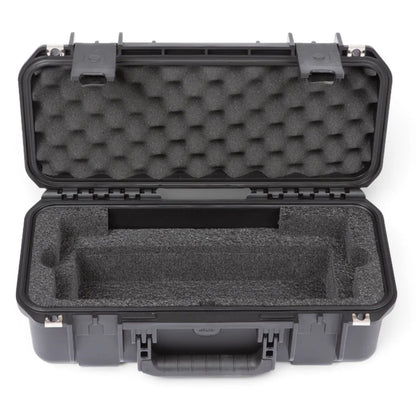 3i-17066ATM waterproof case open front view showing empty foam tray, trigger latches and molded handle, SKB