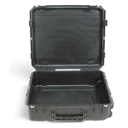 3I-2421-7BE iSeries case open front view showing gasket-sealed lid and empty molded shell, SKB