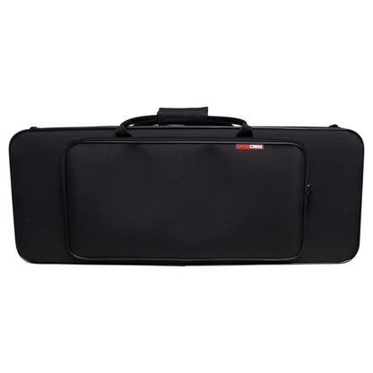 GBB-TENORSAX Largo Series tenor sax case front view with zippered accessory pocket, padded top handle and Gator Cases logo patch, Gator