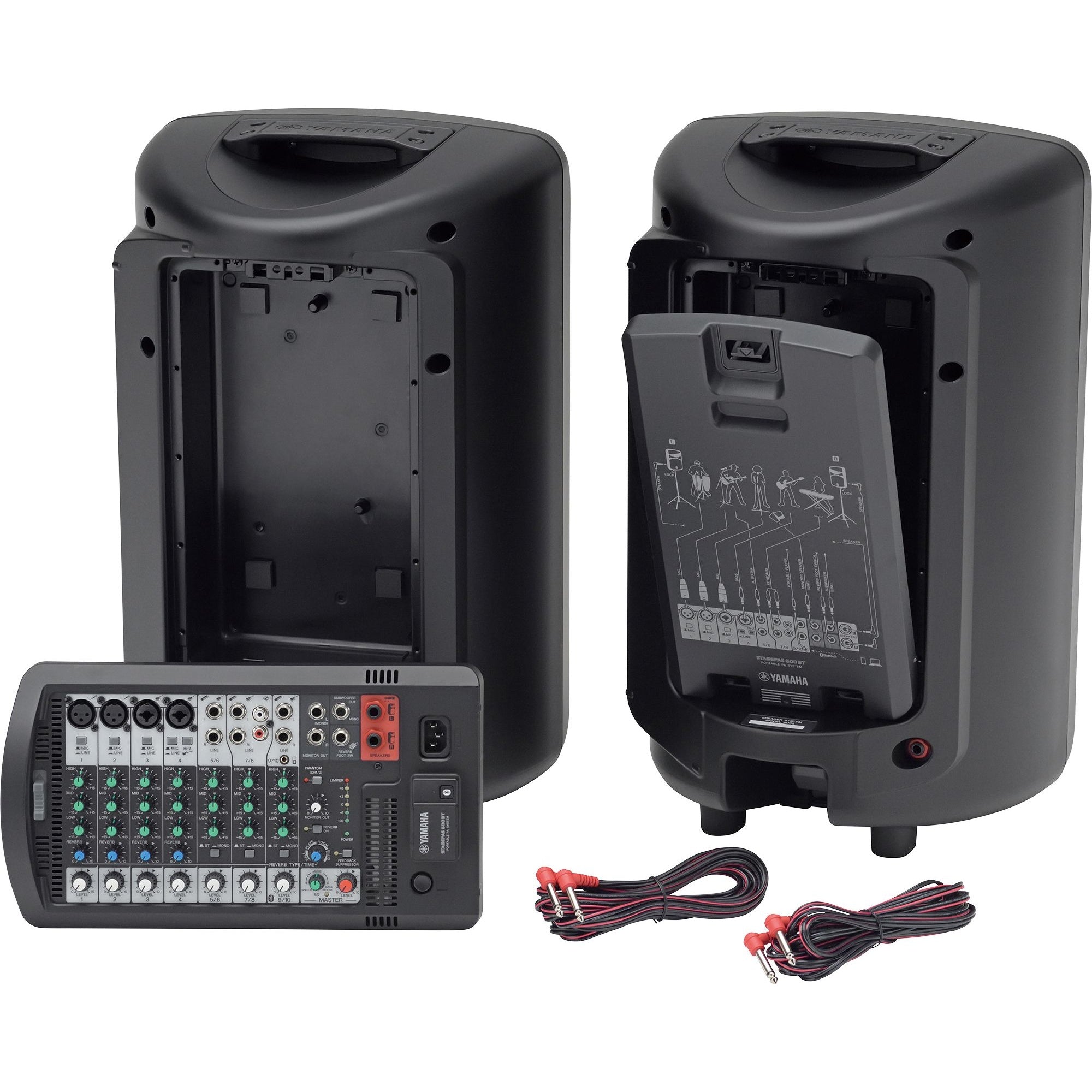 Yamaha STAGEPAS 600BT Bluetooth Portable PA System | Yamaha – SoundPro