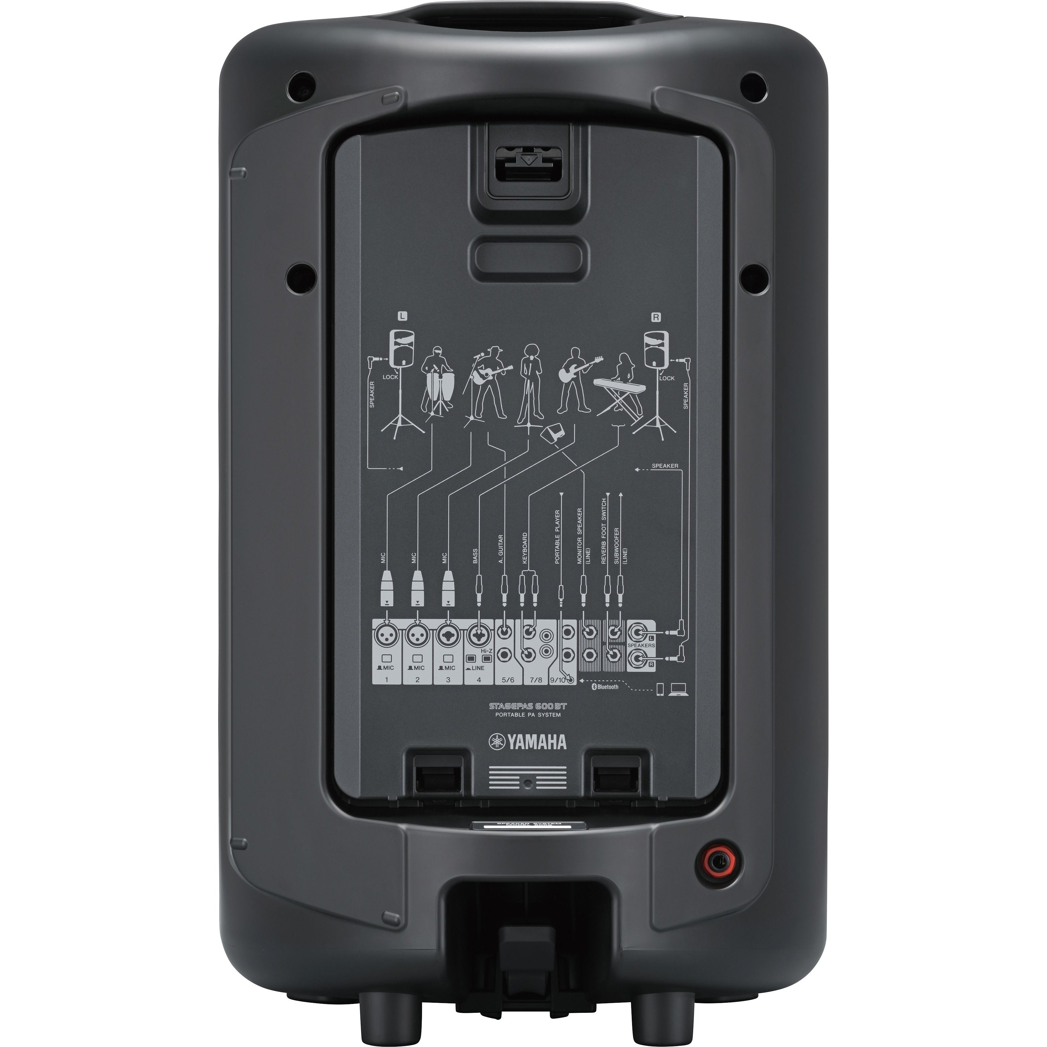 Yamaha STAGEPAS 600BT Bluetooth Portable PA System – SoundPro