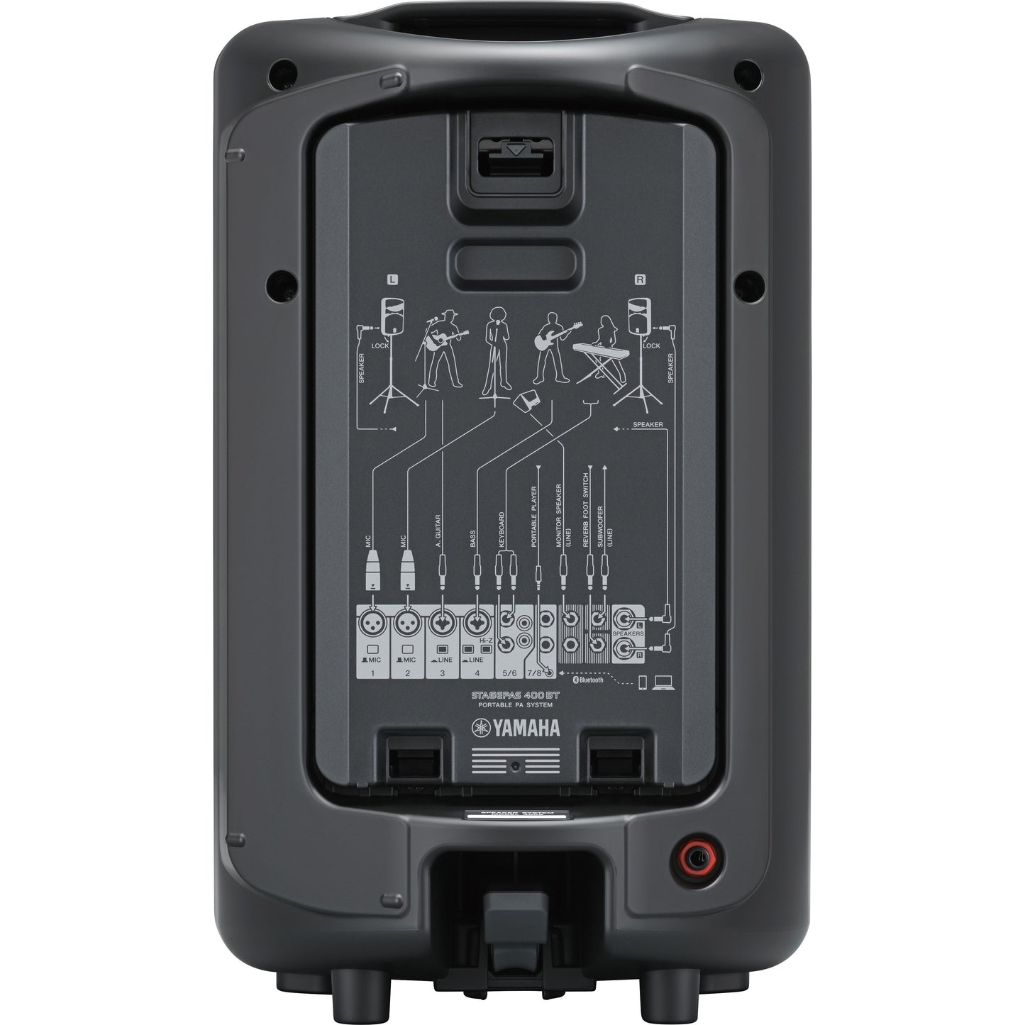 Yamaha STAGEPAS 400BT Bluetooth Portable PA System