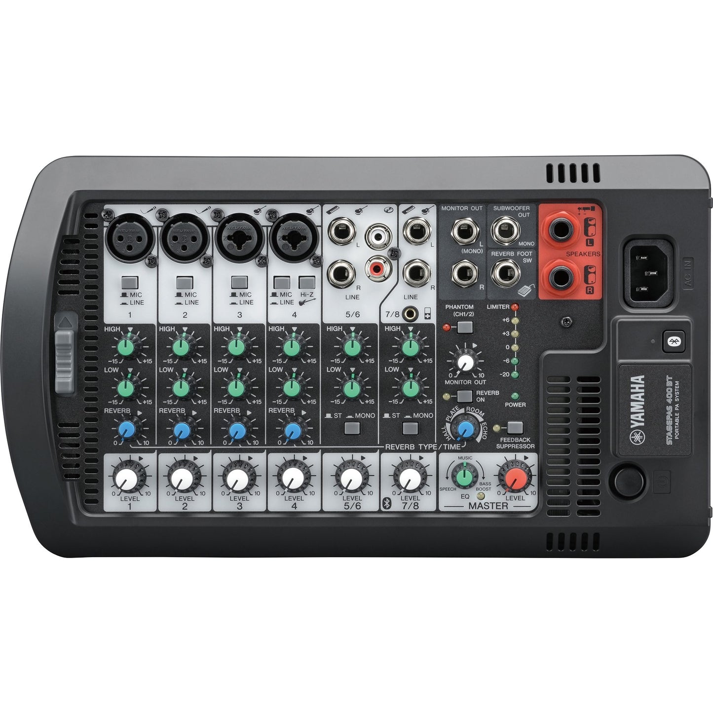 Yamaha STAGEPAS 400BT Bluetooth Portable PA System
