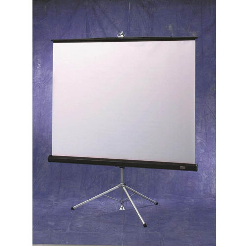 DRAPER 215016 Diplomat/R (Carpeted Case), 96" X 96", Av, Matt White Xt1000E
