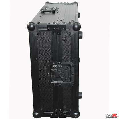 ProX Flight Case for Numark MixTrack Controller with Laptop Shelf | Black on Black