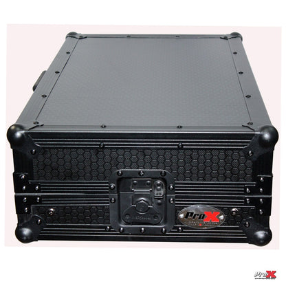 ProX Flight Case for Numark MixTrack Controller with Laptop Shelf | Black on Black