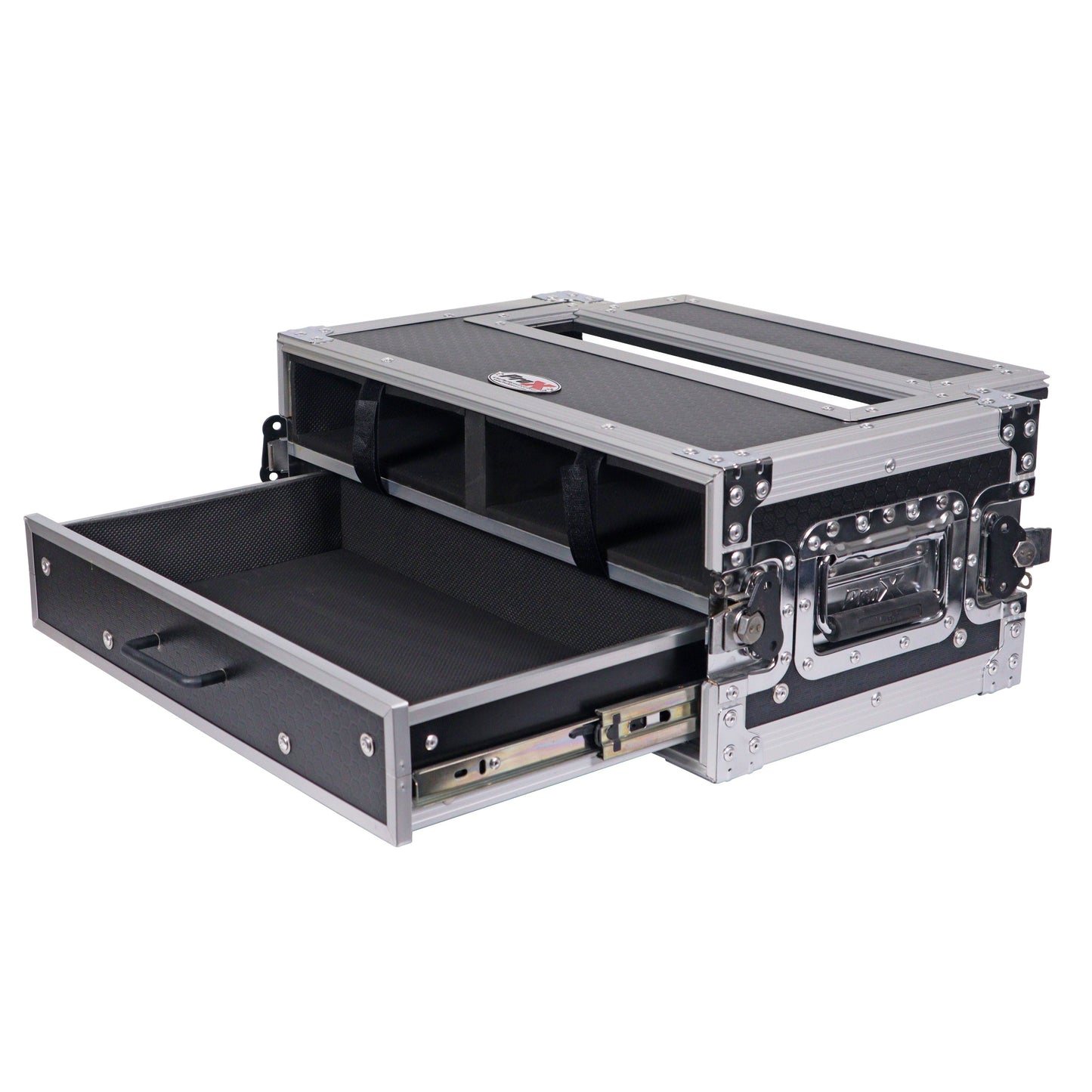 ProX XS-2WM2DR Wireless Mic ATA Flight Case With Utility Drawer