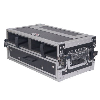 ProX XS-2WM2DR Wireless Mic ATA Flight Case With Utility Drawer