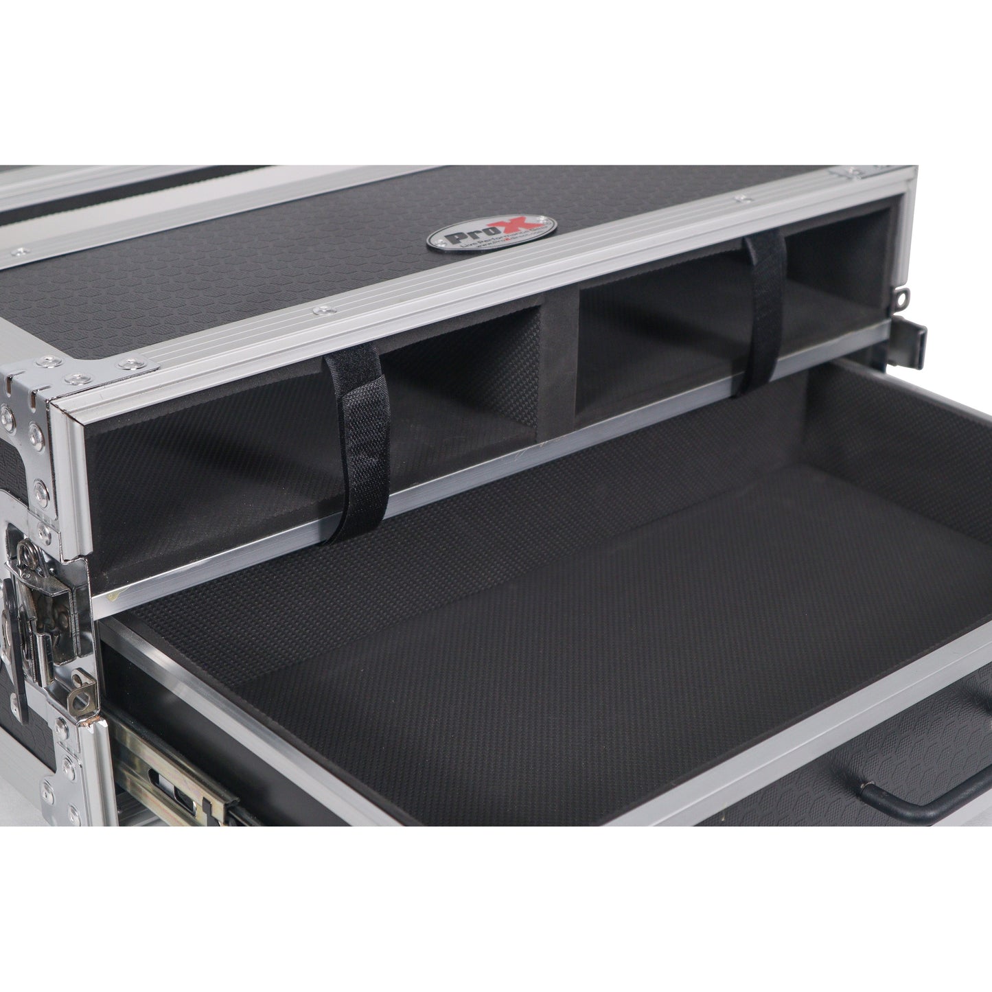 ProX XS-2WM2DR Wireless Mic ATA Flight Case With Utility Drawer