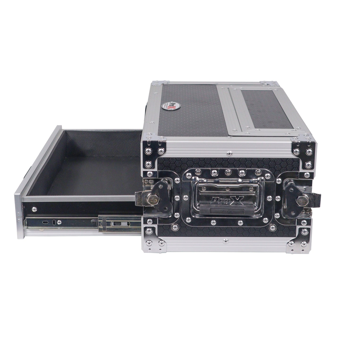 ProX XS-2WM2DR Wireless Mic ATA Flight Case With Utility Drawer