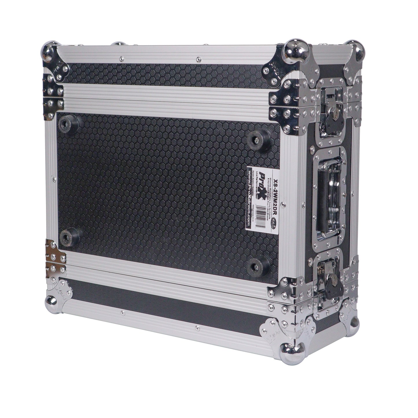 ProX XS-2WM2DR Wireless Mic ATA Flight Case With Utility Drawer