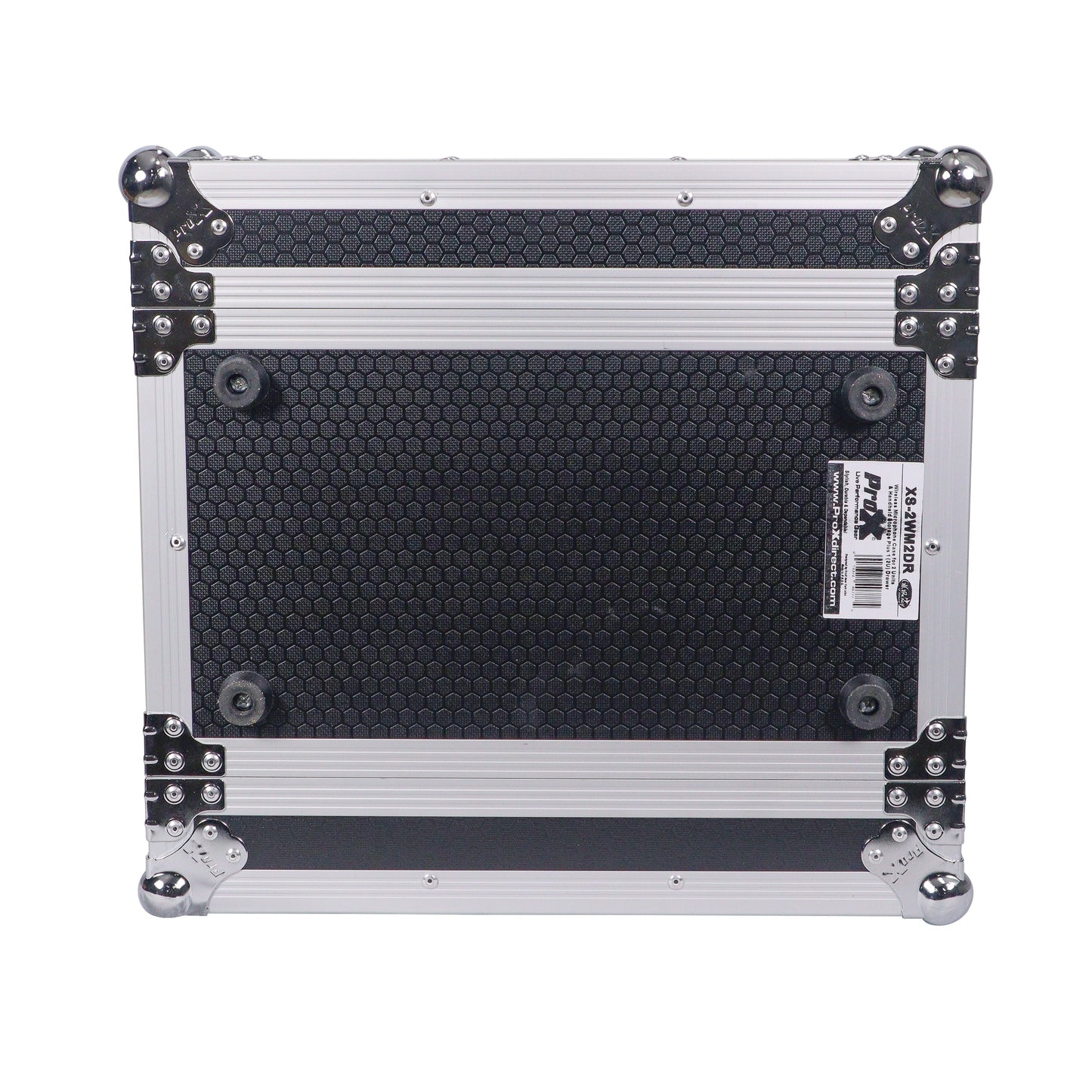ProX XS-2WM2DR Wireless Mic ATA Flight Case With Utility Drawer