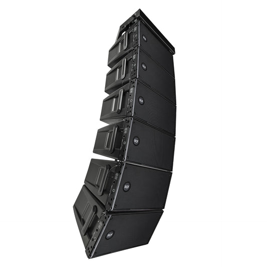 RCF HDL 10-A Dual 8-Inch Powered Line Array Speaker | Color: Black