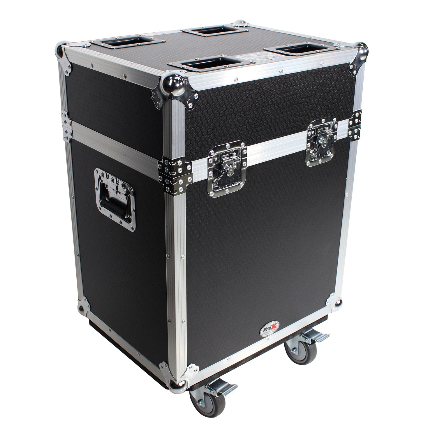 ProX XS-MH140X2W Moving Head Flight Case for 2 Units With Casters