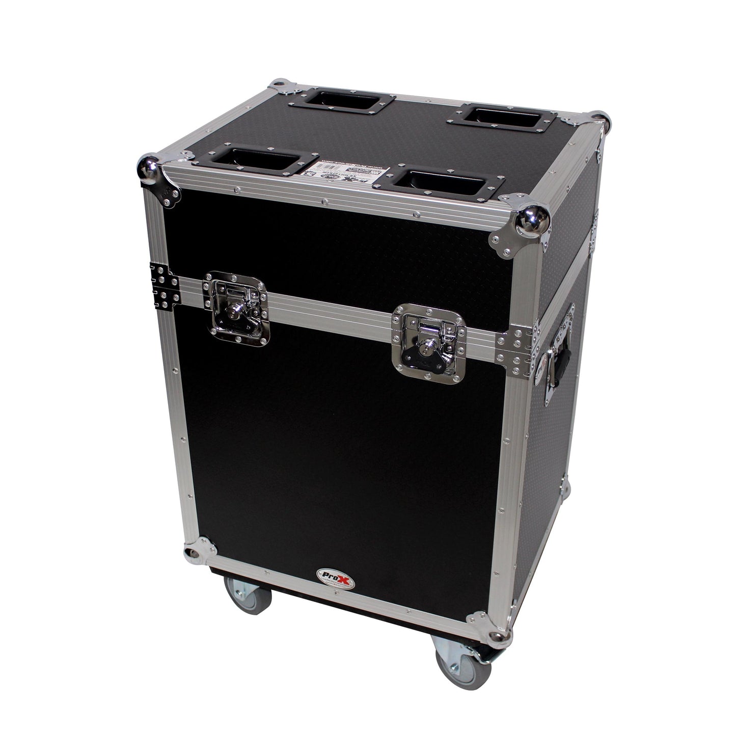 ProX XS-MH140X2W Moving Head Flight Case for 2 Units With Casters