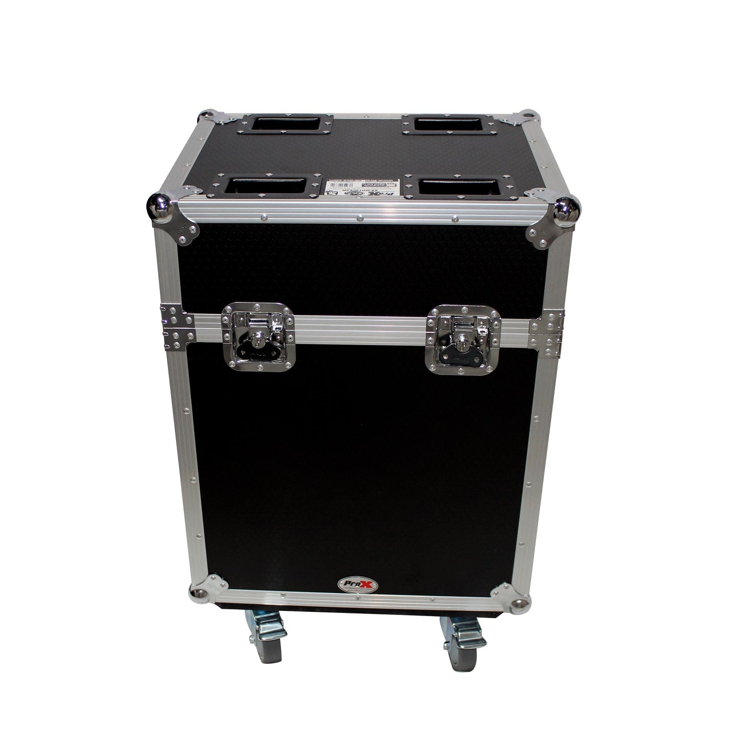 ProX XS-MH140X2W Moving Head Flight Case for 2 Units With Casters