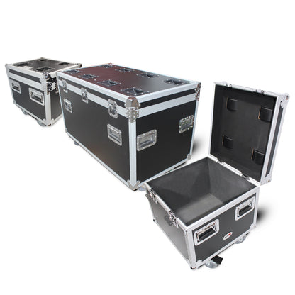 ProX XS-UTL3PKG 3-Piece Utility ATA Road Case Bundle With Casters
