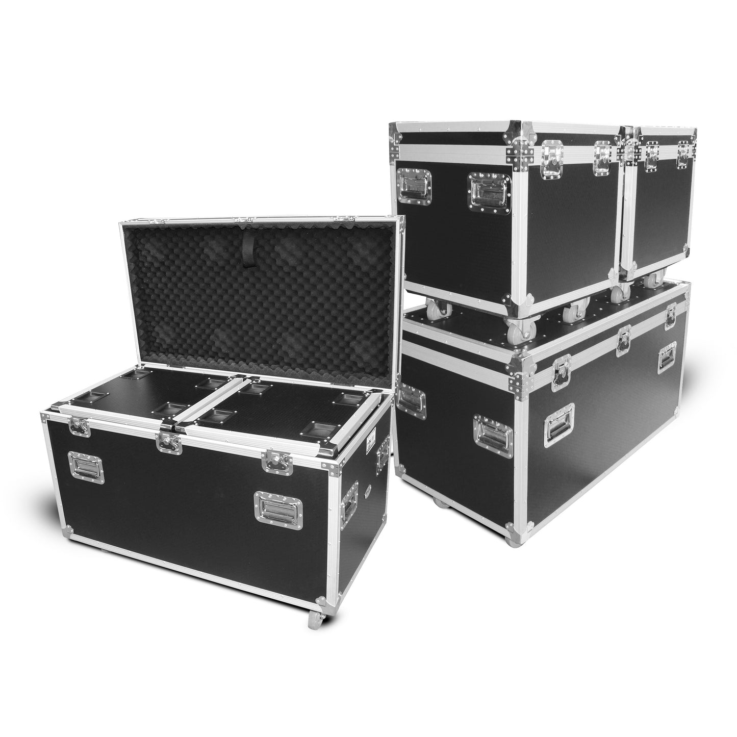 ProX XS-UTL3PKG 3-Piece Utility ATA Road Case Bundle With Casters