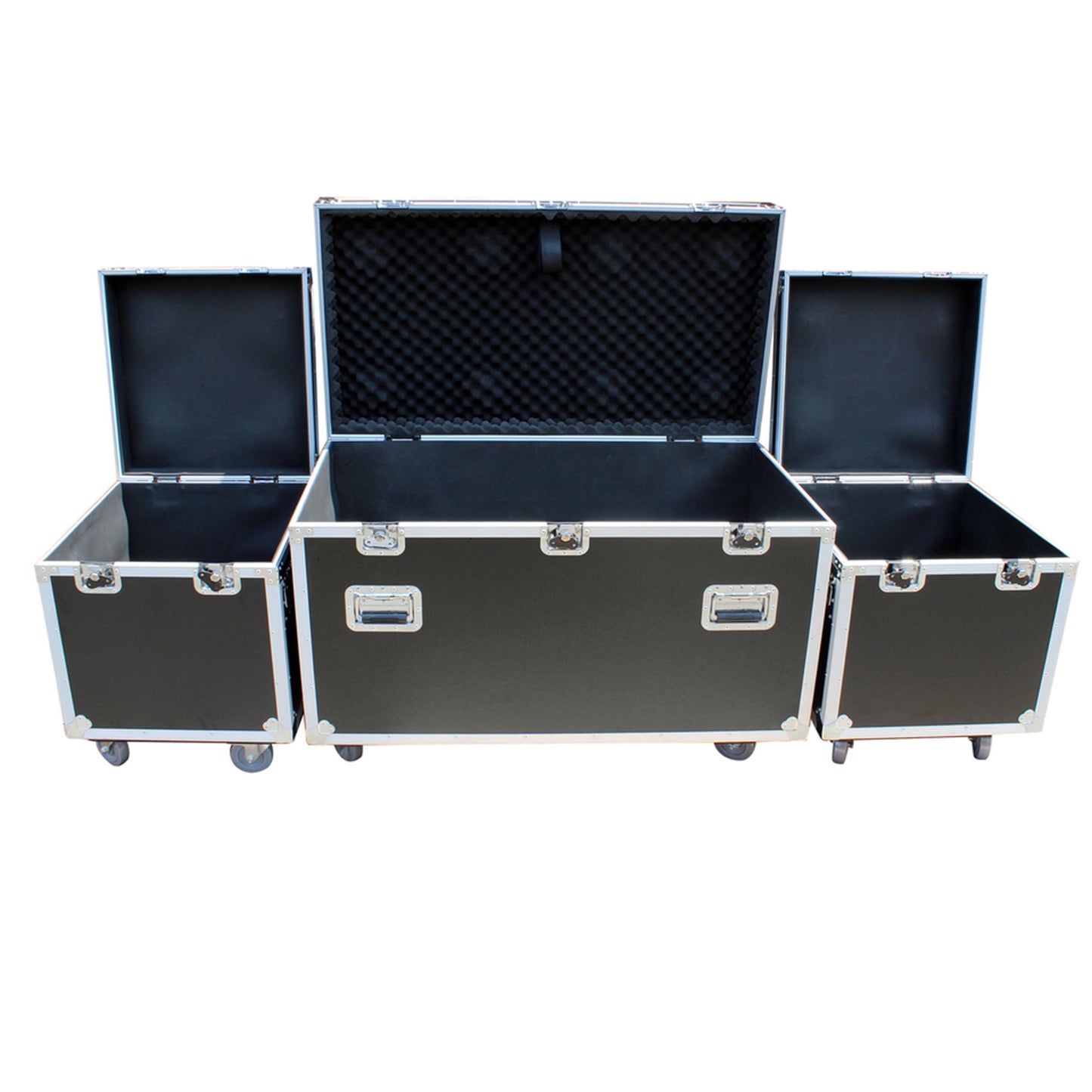 ProX XS-UTL3PKG 3-Piece Utility ATA Road Case Bundle With Casters