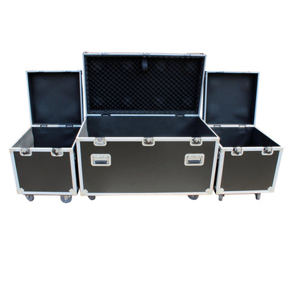 ProX XS-UTL3PKG 3-Piece Utility ATA Road Case Bundle With Casters