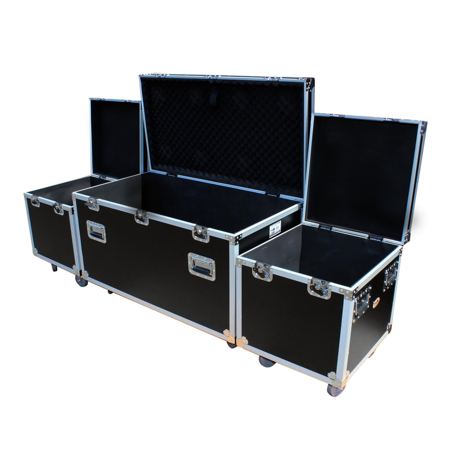 ProX XS-UTL3PKG 3-Piece Utility ATA Road Case Bundle With Casters