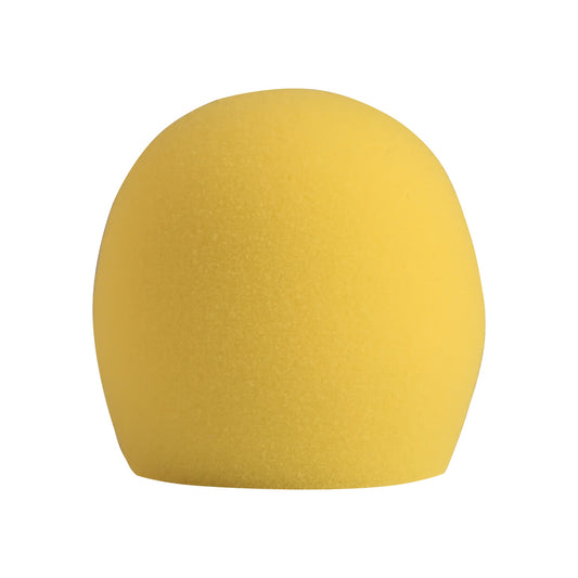 Shure A58WS Mic Windscreen For Select Vocal Mics | Yellow