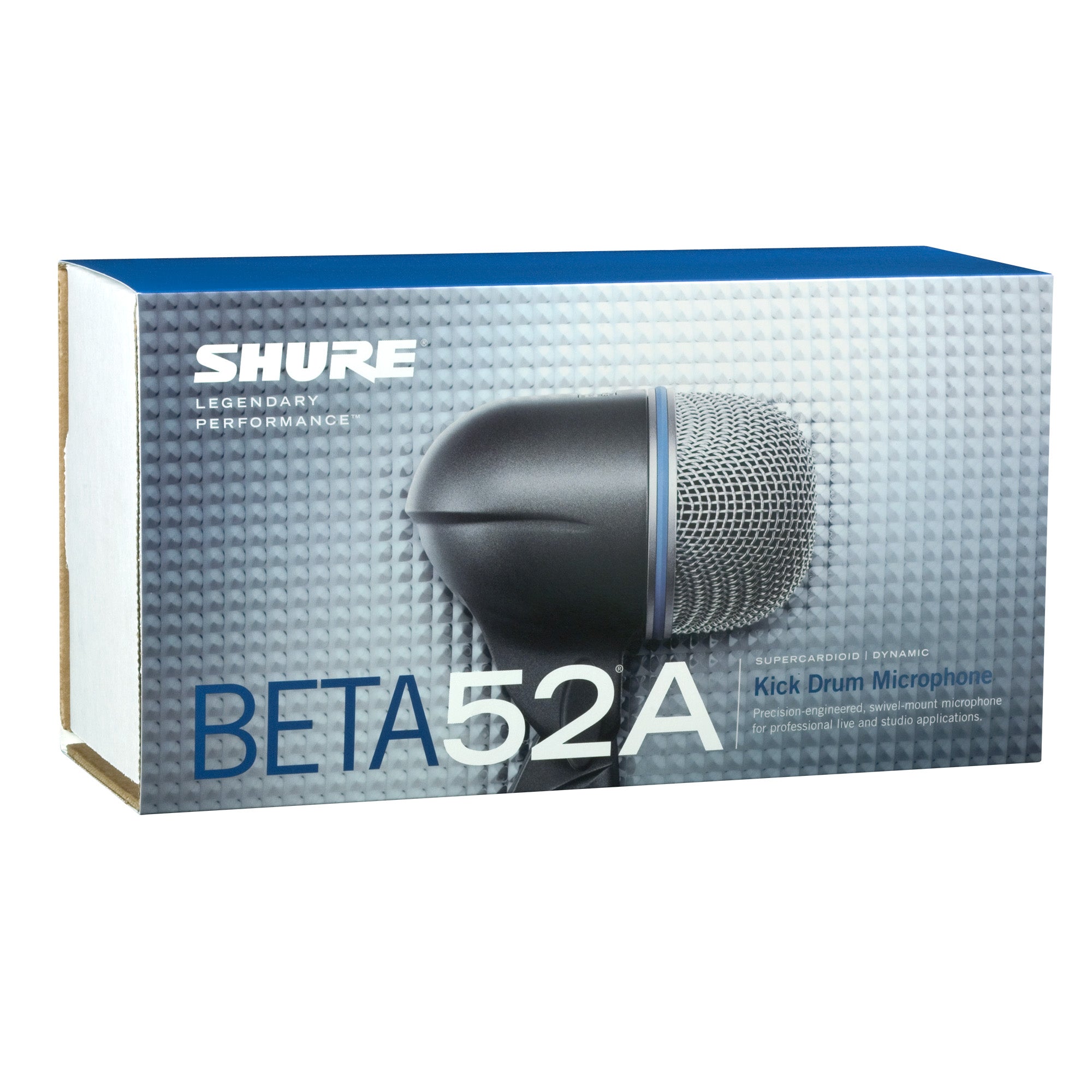 Shure Beta 52A Supercardioid Dynamic Kick Drum Microphone | Shure