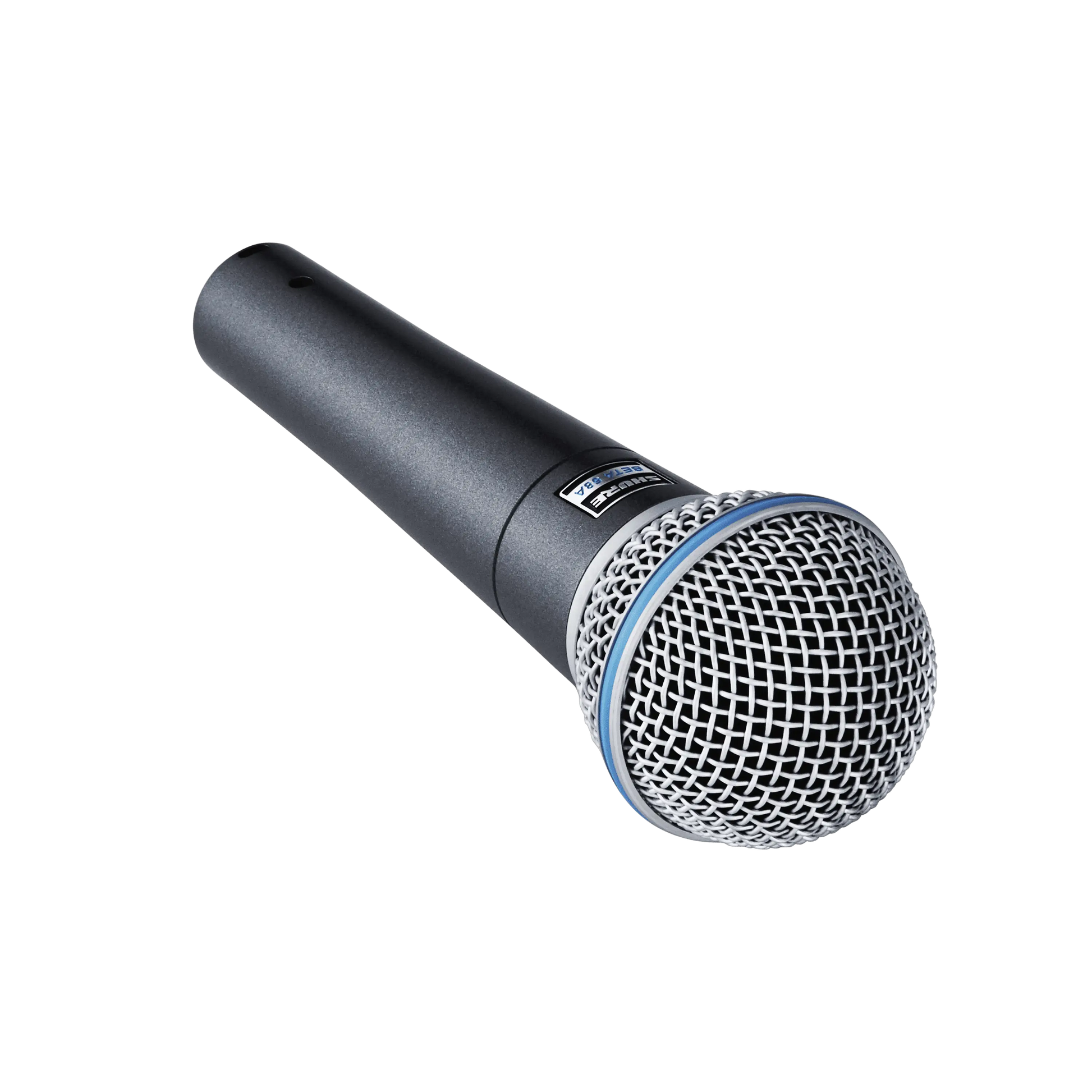 Shure Beta 58A Dynamic Vocal Microphone Alternate Angled View