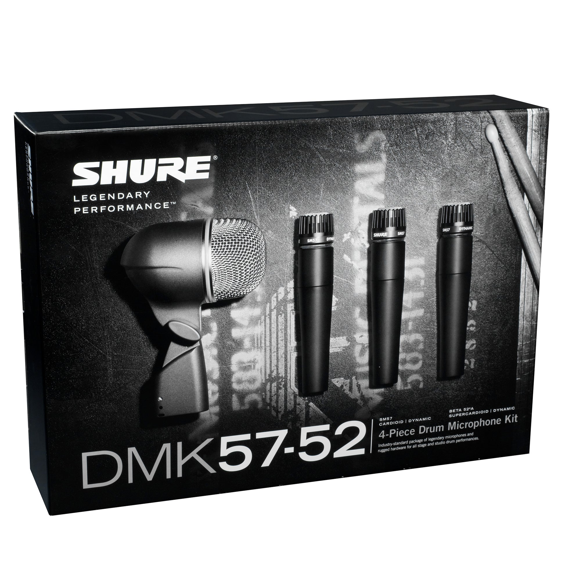 Shure DMK57-52 Drum Microphone Kit box