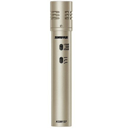 Shure KSM137 Cardioid Condenser Microphone