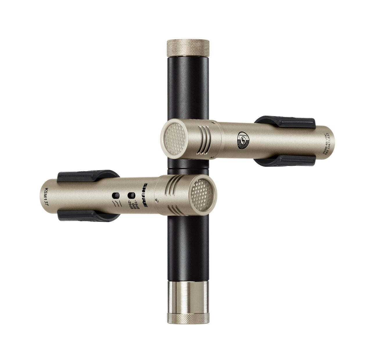 Shure KSM137 Stereo Pair Condenser Microphones