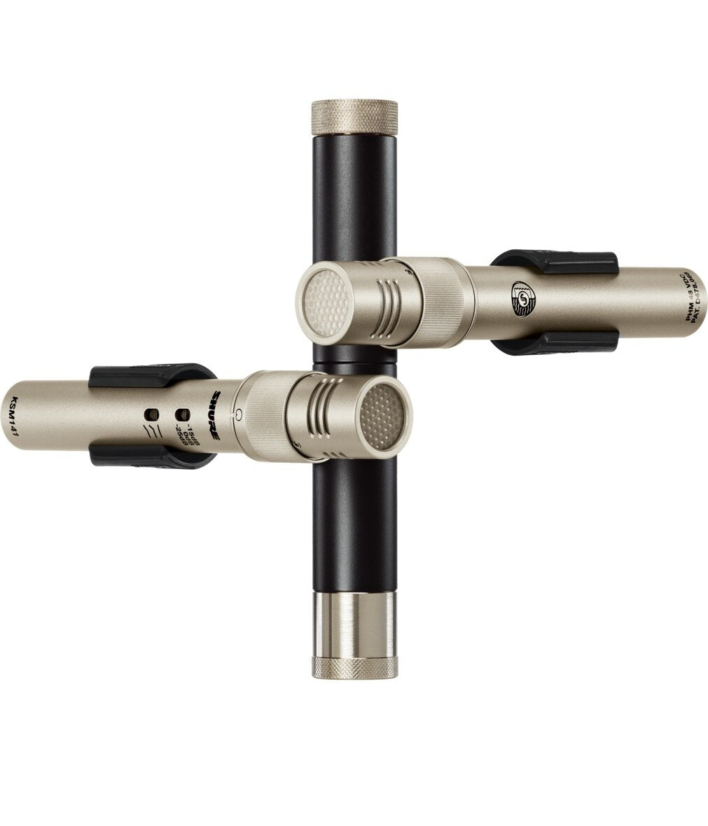 Shure KSM141 Dual Pattern Instrument Microphones Stereo Pair