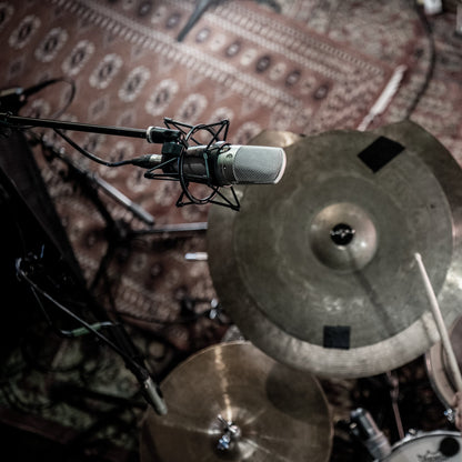 Shure KSM32 Cardioid Condenser Microphone | Color: Champagne