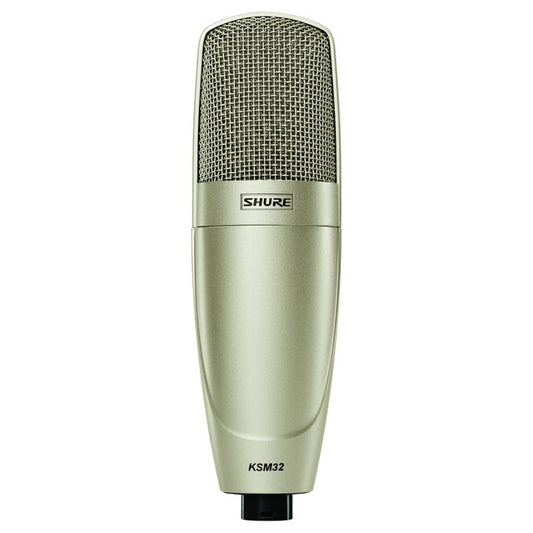 Shure KSM32 Cardioid Condenser Microphone | Color: Champagne