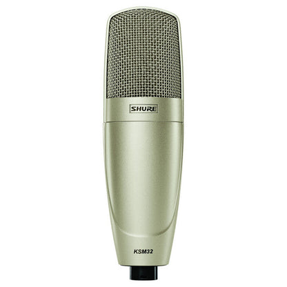 Shure KSM32 Cardioid Condenser Microphone | Color: Champagne