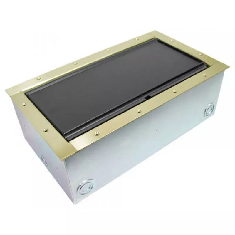 Ace Backstage 234CLBR Super DW Pocket/Carpet Lid - Brass Bezel