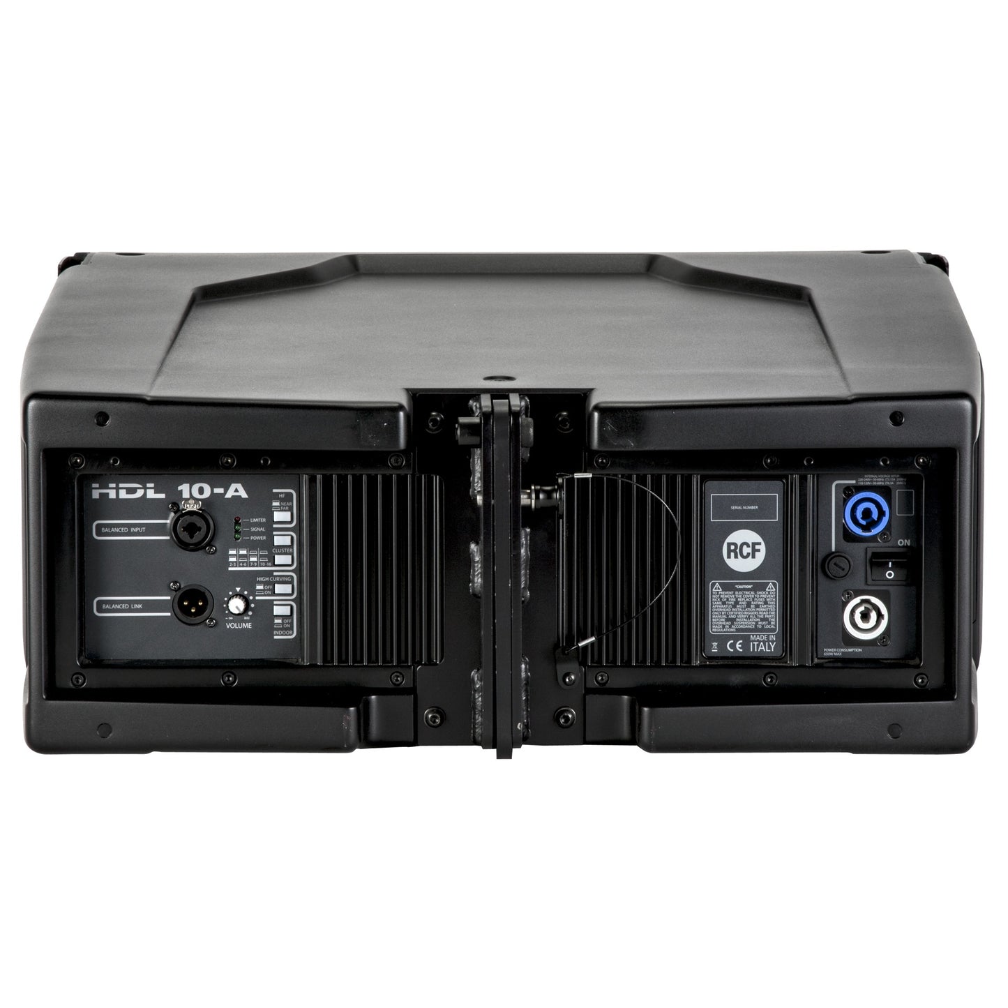 RCF HDL 10-A Dual 8-Inch Powered Line Array Speaker | Color: White