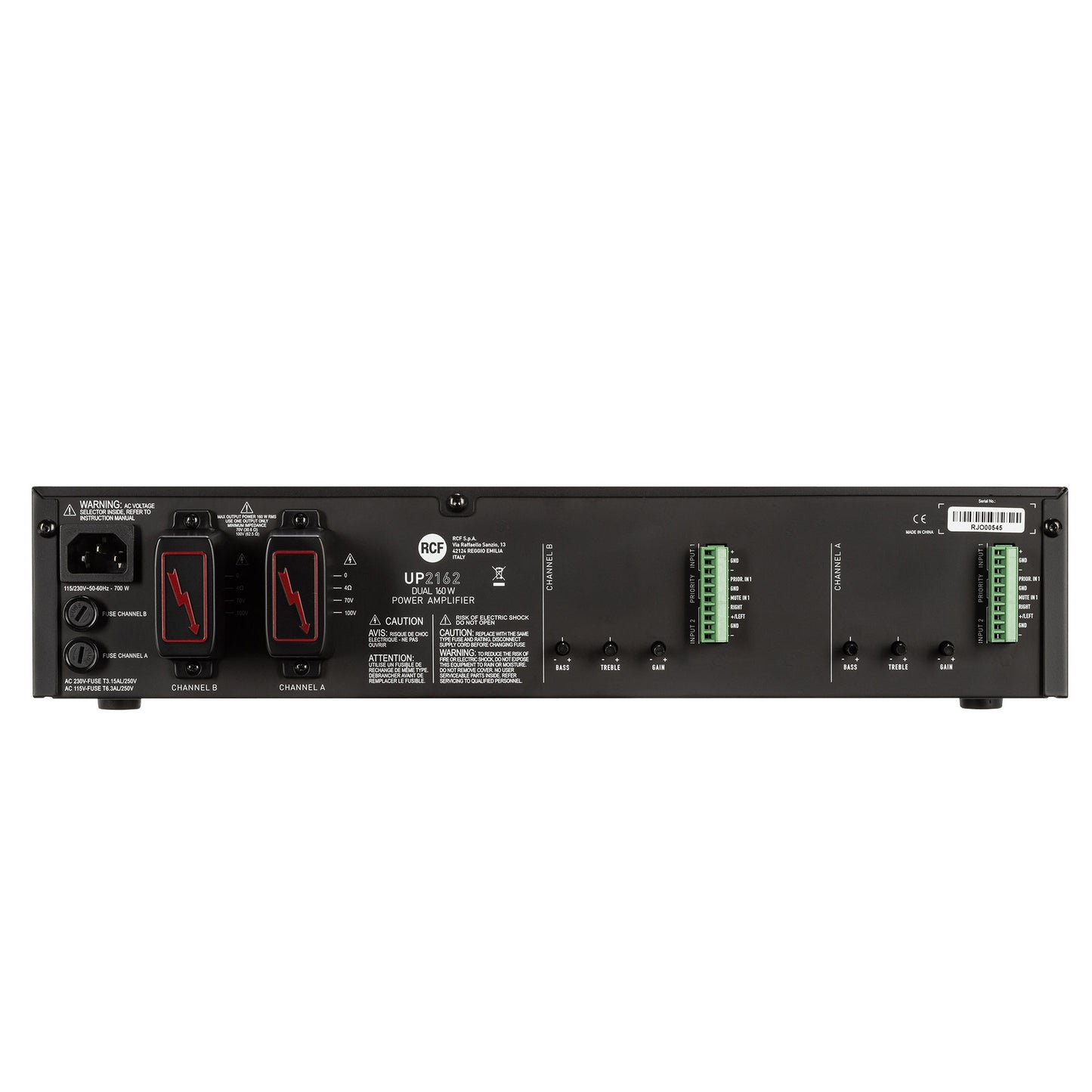 RCF UP-2162 Power Amplifier