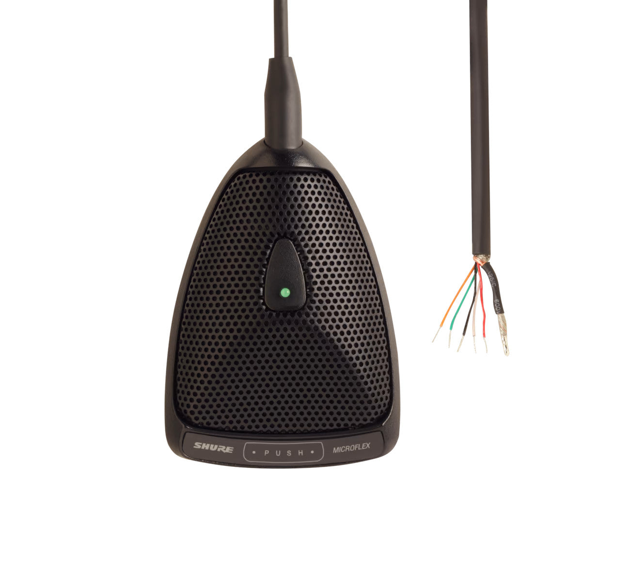 Shure MX392/C Microflex Boundary Microphone | Cable: Back Cable Exit