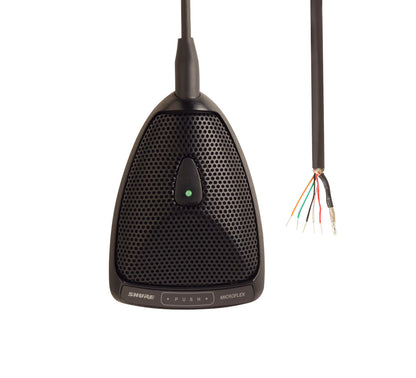 Shure MX392/O Microflex Boundary Microphone | Cable: Back Cable Exit