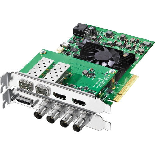 Blackmagic Design DeckLink 4K Extreme 12G PCIe capture card with BNC, HDMI and SFP connectors