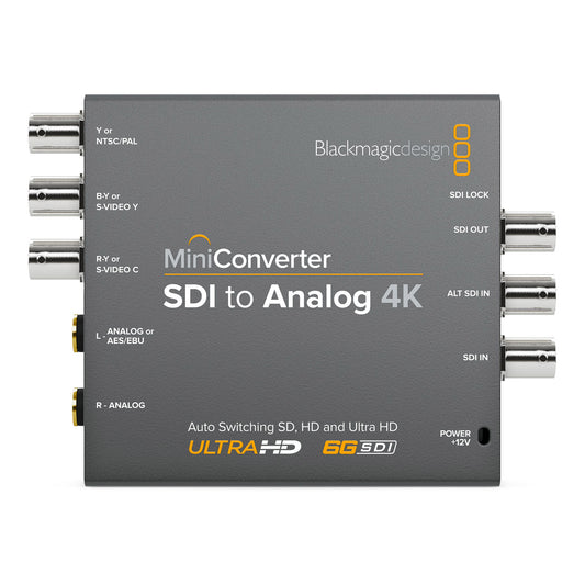 Blackmagic Design Mini Converter SDI to Analog 4K Front